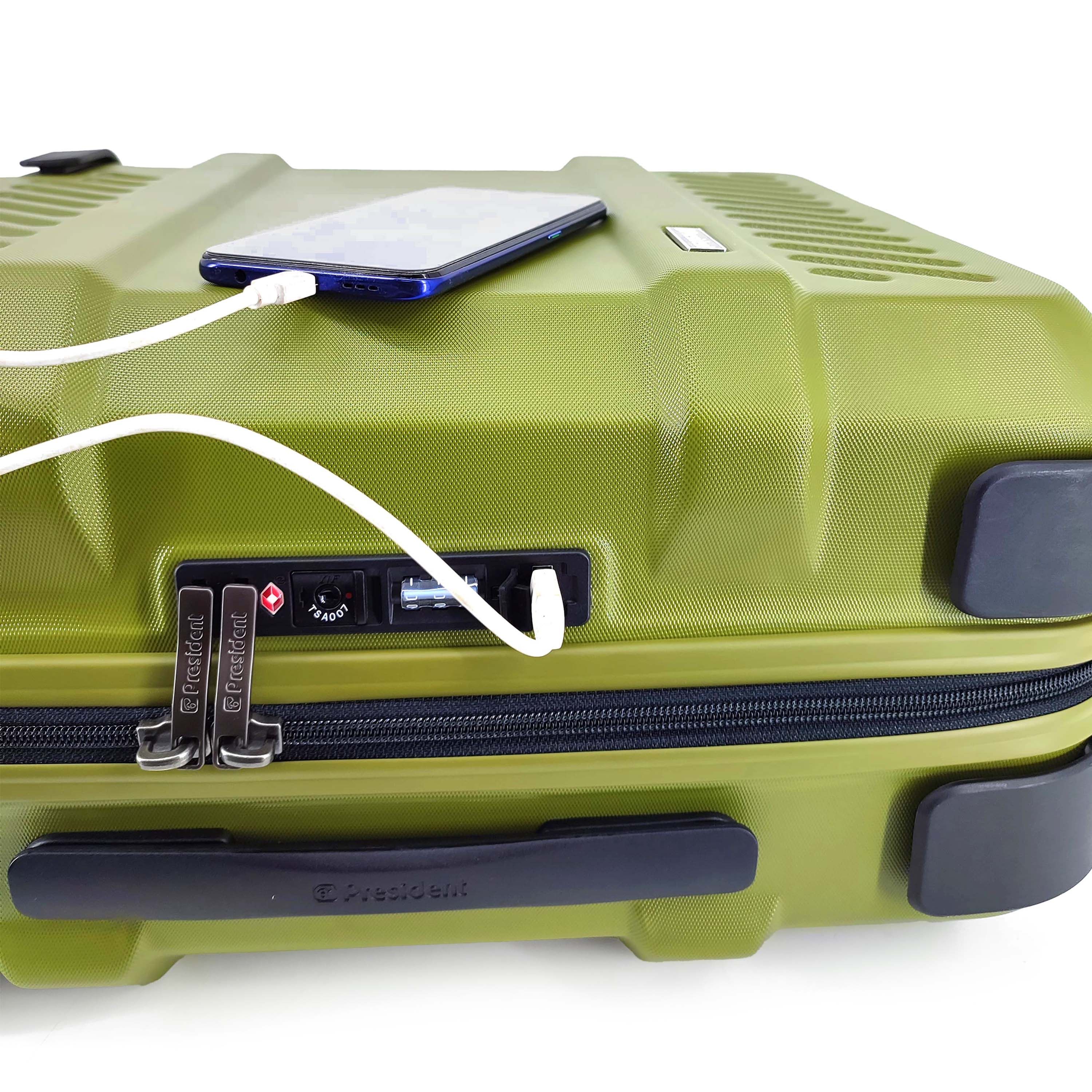 PRESIDENT - HAKATA ZIPPER - 20" SUITCASE