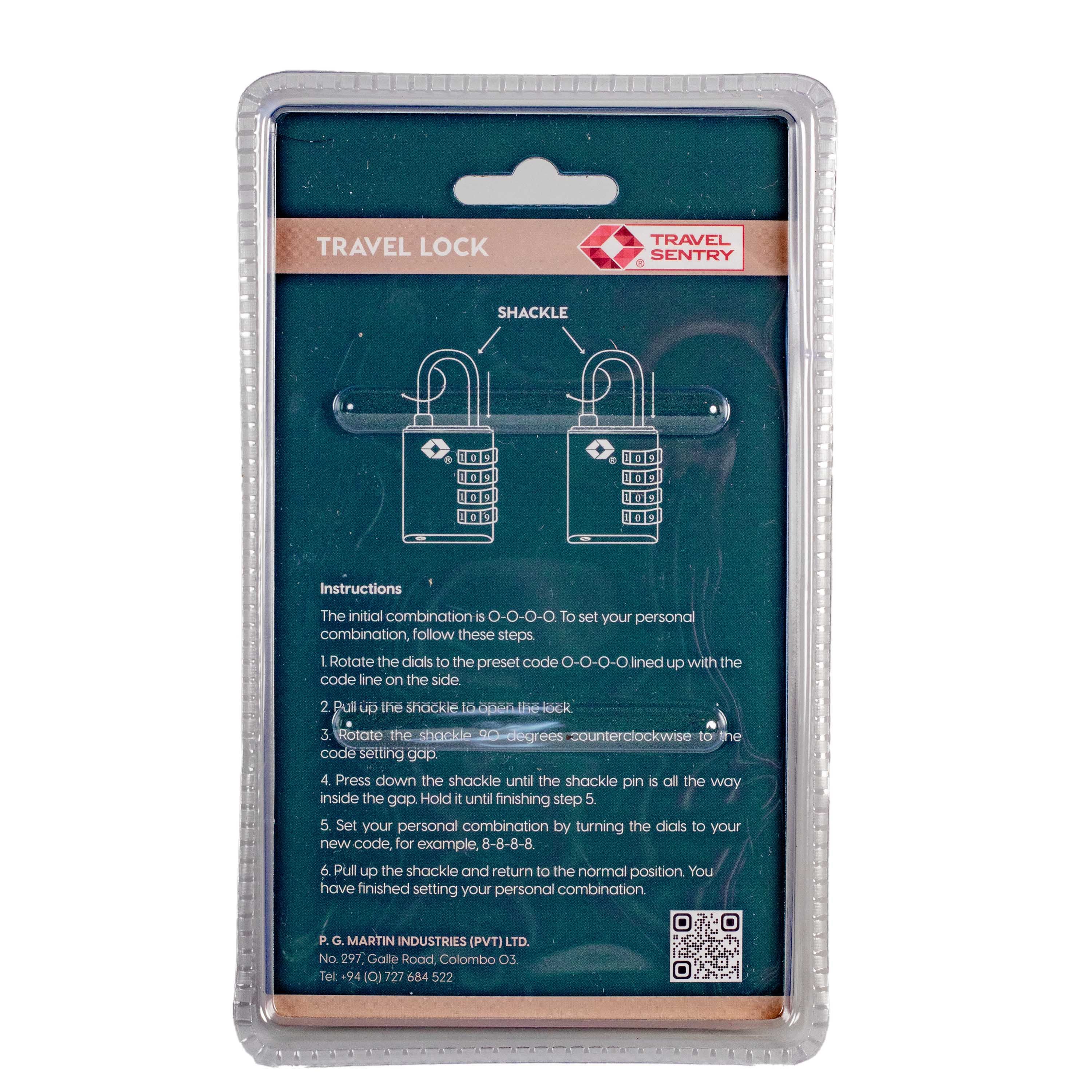 TSA Number Padlock - GT014