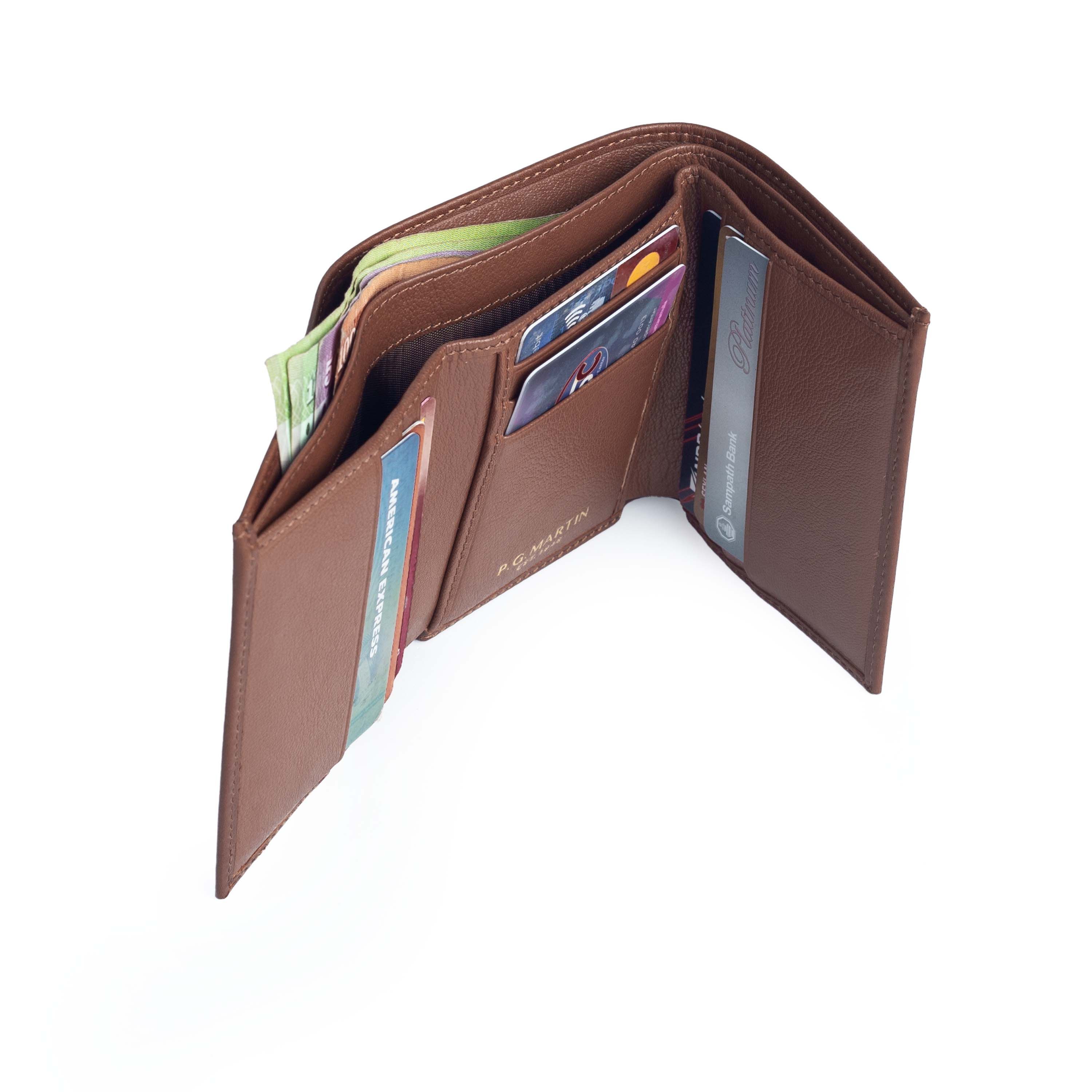 Lucent Tri-Fold Wallet 