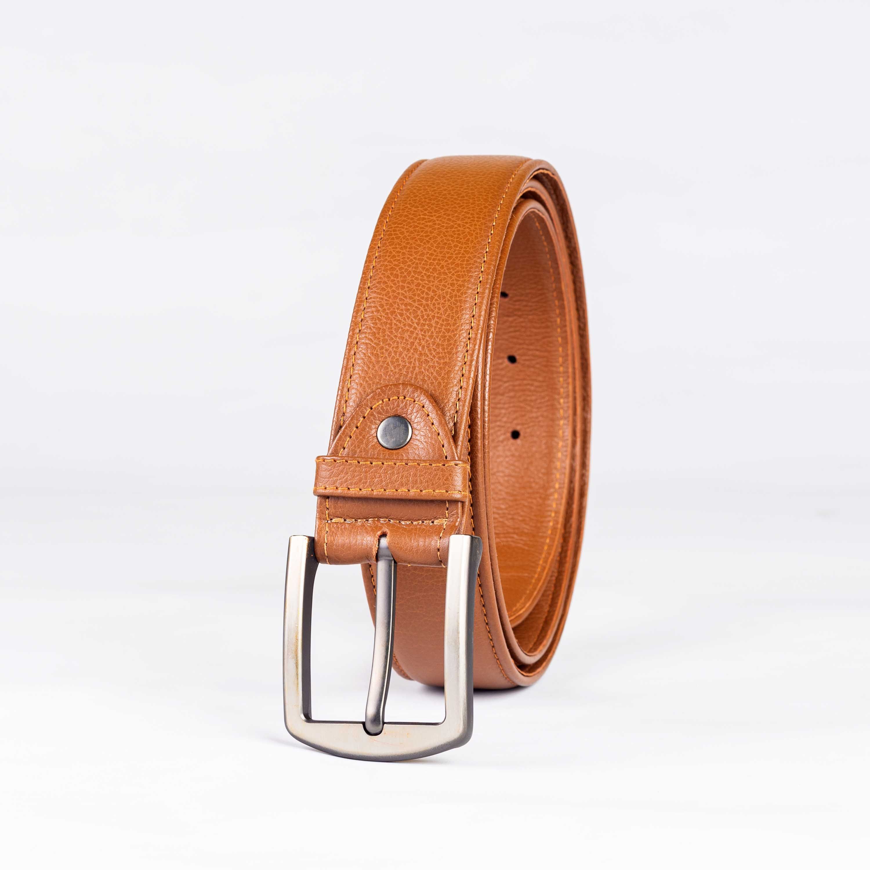 Miller Men's Grain Leather Belt 